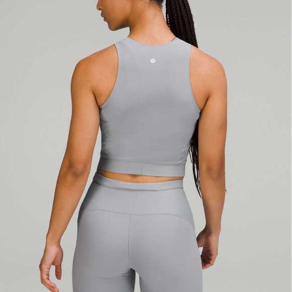 lululemon athletica Tops - Lululemon NWT SenseKnit Running Tank Top Rhino Grey